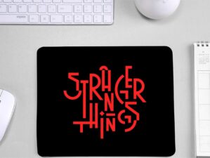 Stranger Things Gaming Mouse Pad (Textual)