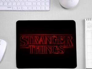 Stranger Things Logo Gaming Rectangular Mouse Pad