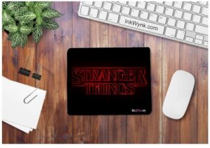 Stranger Things Logo Gaming Rectangular Mouse Pad