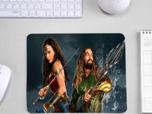 Aquaman & Wonder Women Printed Mouse Pad