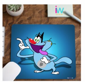 Oggy and the Cockroaches Theme Printed Mouse Pad