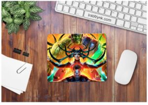 Thor Ragnarok Colorful Non Slip Base Mouse Pad