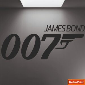 James Bond 007 Half Sleeve Collar T-Shirt For Men