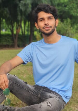 Sky Blue Plain Half Sleeve T-Shirt