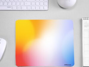 Sober Color textured Mouse Pad