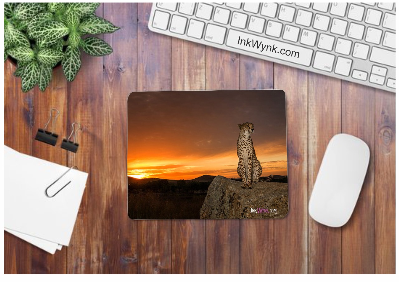 Cheetah Theme Gamers Mouse Pad for laptop & Desktop