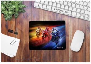 Moto GP Bike Mouse Pad for Boys