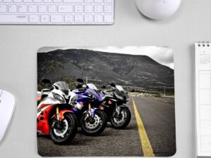 Beautiful Bikes printed Mouse Pad for bikers