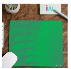 Beautiful Green Leaf Non Slip Mouse Pad for Computer