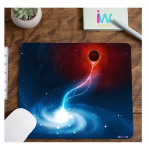 Black Hole Graphic Design Mouse Pad for Office