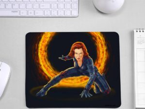 Black Widow Marvel's Animated designer Mousepad