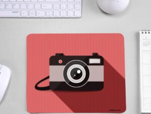 Camera Art Designer Mouse Pad