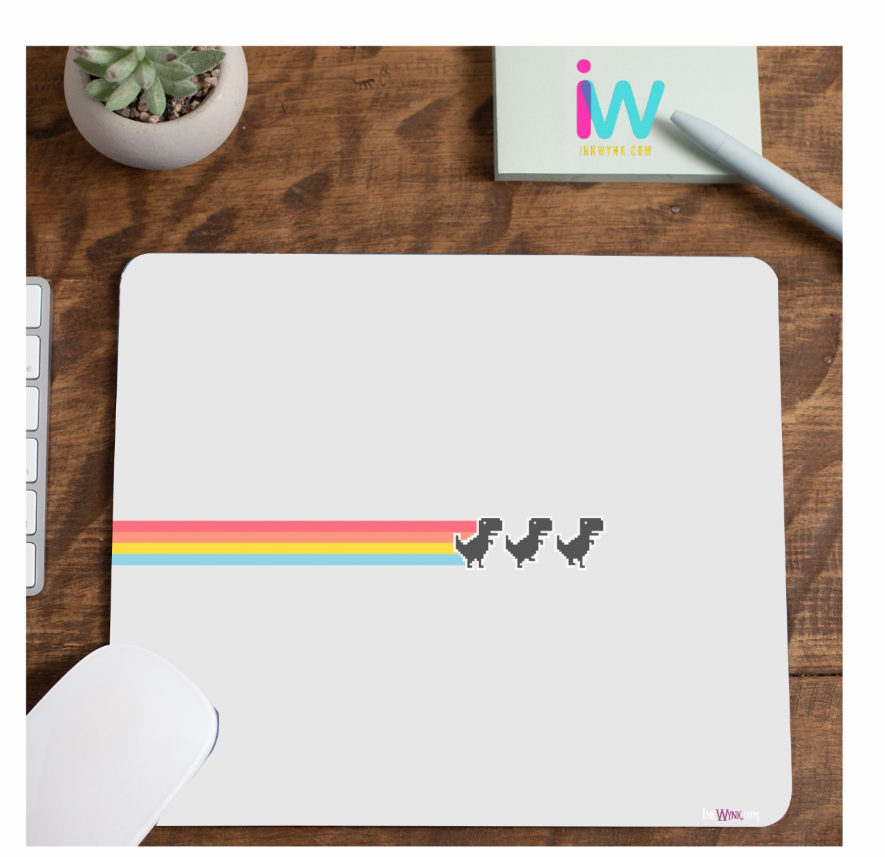 Dinosaur Game Graphic Design Mouse pad for Gamers