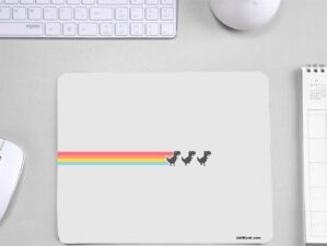 Dinosaur Game Graphic Design Mouse pad for Gamers