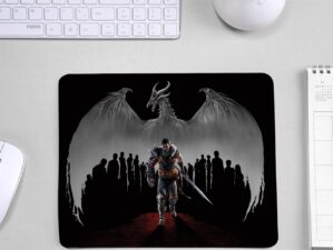 Dragon Age Video Game Non Slip Mouse Pad for Laptop
