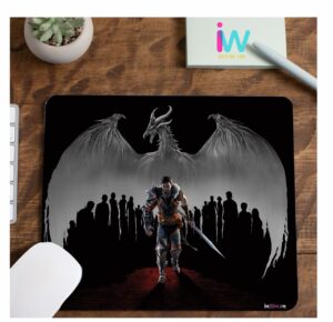 Dragon Age Video Game Non Slip Mouse Pad for Laptop