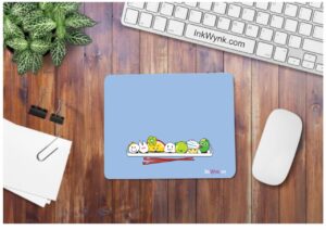 Food Lover Printed Mouse Pad for Student