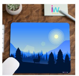Forest Scenery Lightweight Mouse Pad for Students