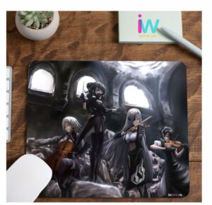 Girls Frontline video Game Base Mouse Pad for Girls