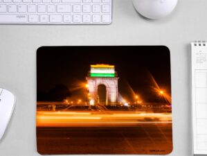 India Gate Graphic Mouse Pad For Laptop and Home