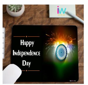 Indian Flag Color Theme Printed Mousepad for Independence Day