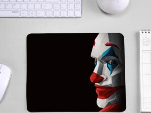 Joker Face Mask Lightweight Mouse Pad for Laptop