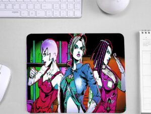 Jolyne Cujoh Graphic Design Mouse Pad for Students