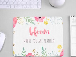 Motivation Quote Rectangular Mouse Pad