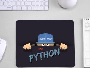 Python Programmer Graphic Design Mouse Pad for Girl