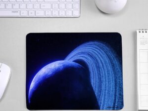Sci-Fi Planet Rubber Grip Mouse Pad for Gamers