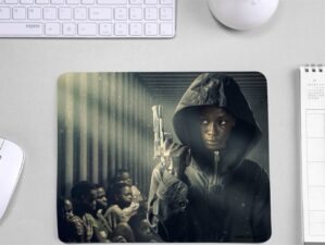 South African Actress Hlubi Mboya Lightweight Mouse Pad for Girls
