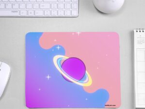 Space Abstract Durable surface Mouse Pad for Students