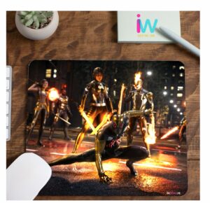 The Marvel Midnight Superheroes Printed Mouse Pad