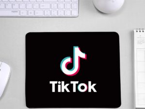 Tik Tok Logo Mouse Pad for Video Designers