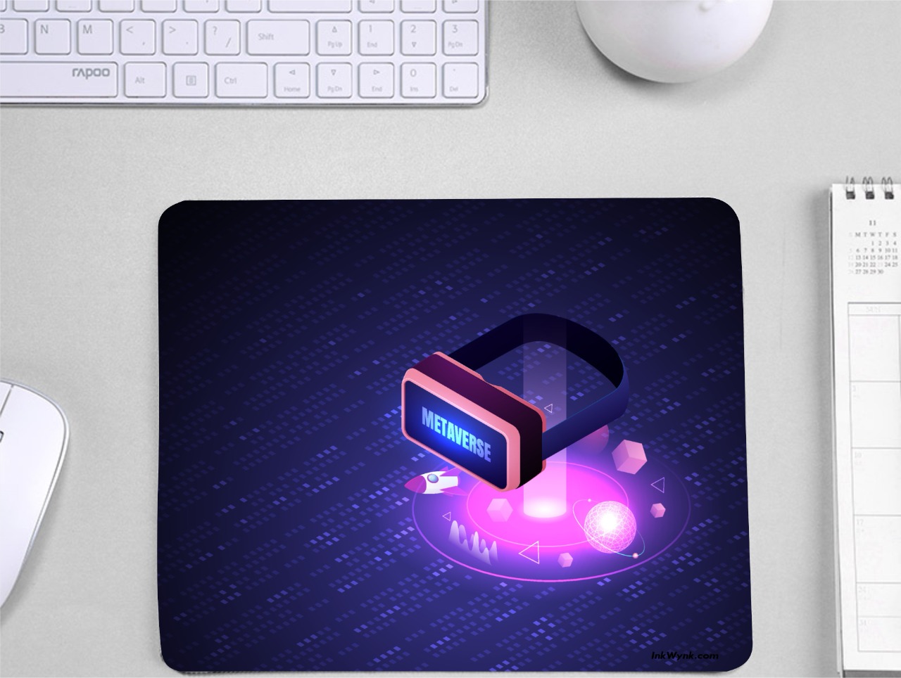 Virtual Metaverse lightweight Mouse Pad for Home