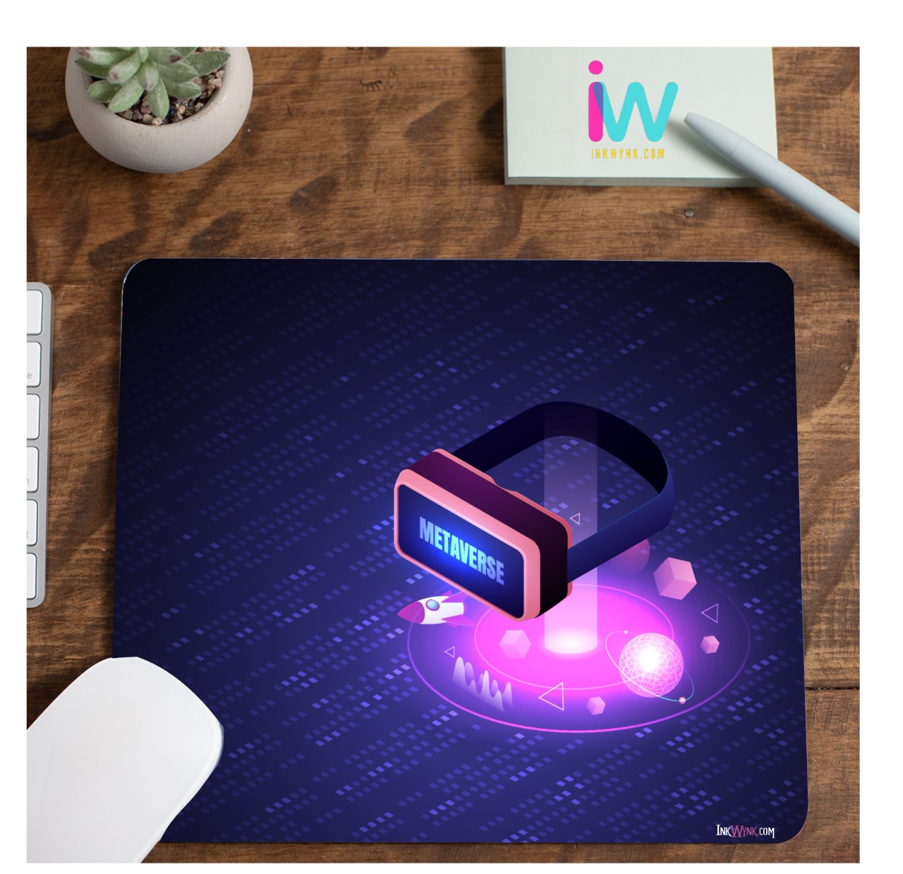 Virtual Metaverse lightweight Mouse Pad for Home