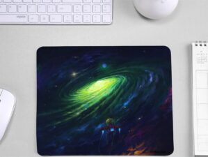 Voyage to space Durable Surface Mouse Pad for Girl