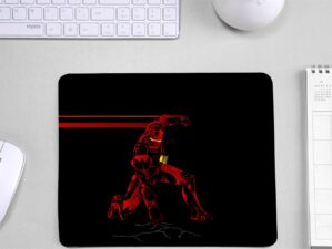 Iron Man Clip art Graphic Design Mouse Pad