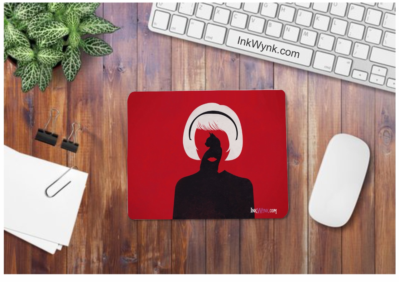 chilling adventures of Sabrina rubber grip mouse pad for students