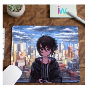 Animated Boy Graphic Design mouse pad for Home
