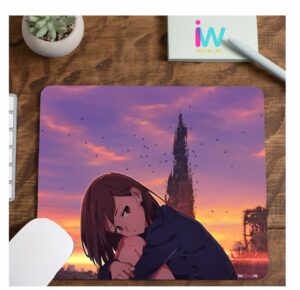 Beautiful Sad Anime Character Mouse Pad for Gamer