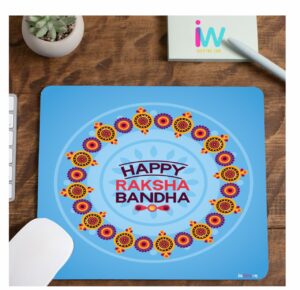 Happy Raksha Bandhan Mouse Pad | Rakhi Celebration
