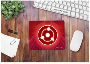 Amaterasu Eye Naruto Design Anti Skid Mousepad
