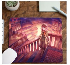 Anime Girl Portrait Printed Medium Size Mousepad
