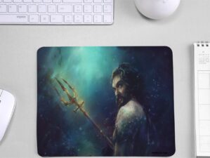 Aqua Man DC Superhero Medium Size Mouse Pad