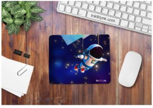 Astronaut Toy Rectangular Shape Mouse pad