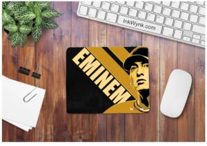 Eminem Printed Non Slip Flexible Mousepad