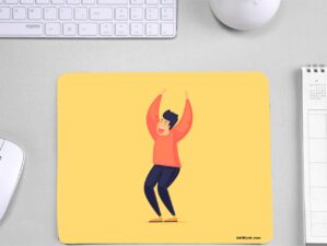 Happy Boy Graphical Printed Mousepad