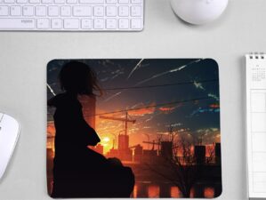 Japanese Animated 9x7 Inch Non-slip Rectangular Mousepad