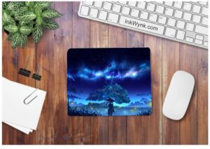Japanese Animated Non Slip 9x7 Inch Mouse Pad